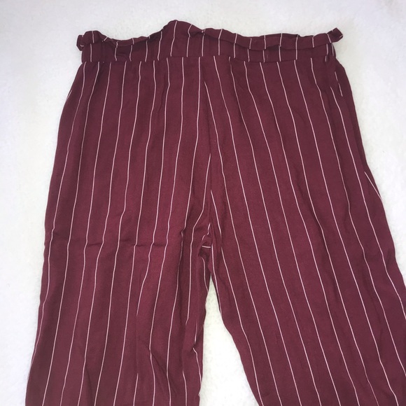 Red classy tye pants - Picture 4 of 4